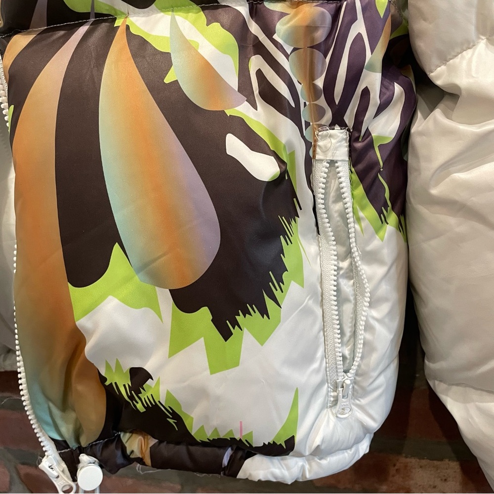Cynthia Rowley Multicolor Puffer Jacket - Picture 6 of 11